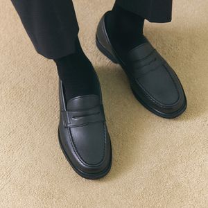 리차드 남성 소가죽 로퍼 RICSLC3253MF1