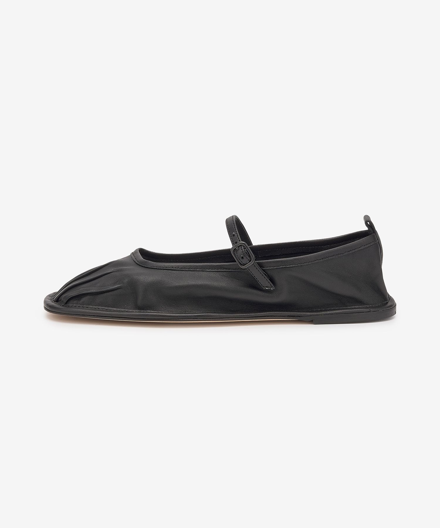 ◆HEREU◆ Single Flat Shoes Black WFR23DANS001BLACK WFR23DAN MUSINSA | HEREU Single thread Flat Shoes - Black