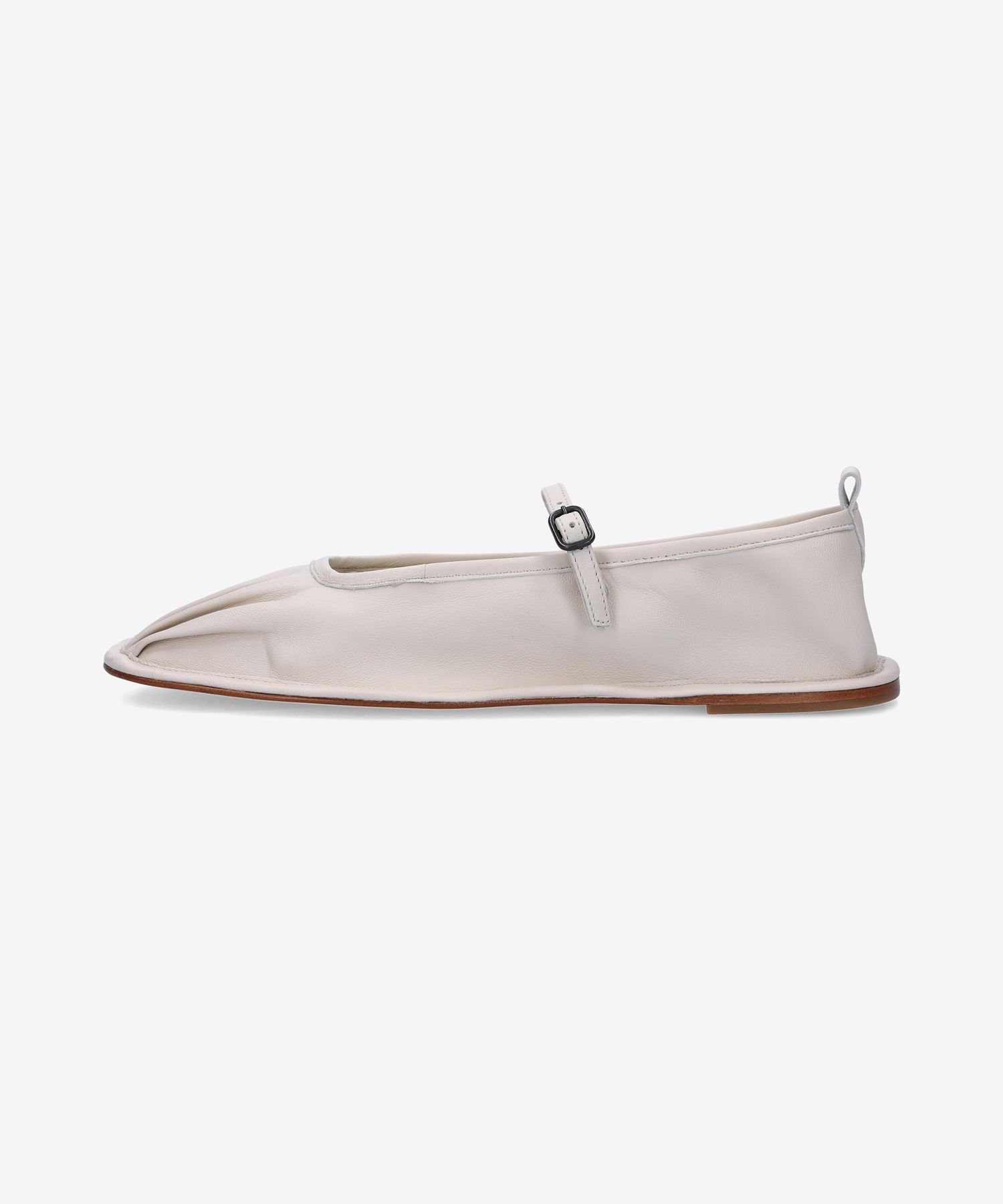 ◆HEREU◆ Single Flat Shoes Cream WFR23DANS003CREAM WFR23DAN MUSINSA | HEREU Single thread Flat Shoes - Cream