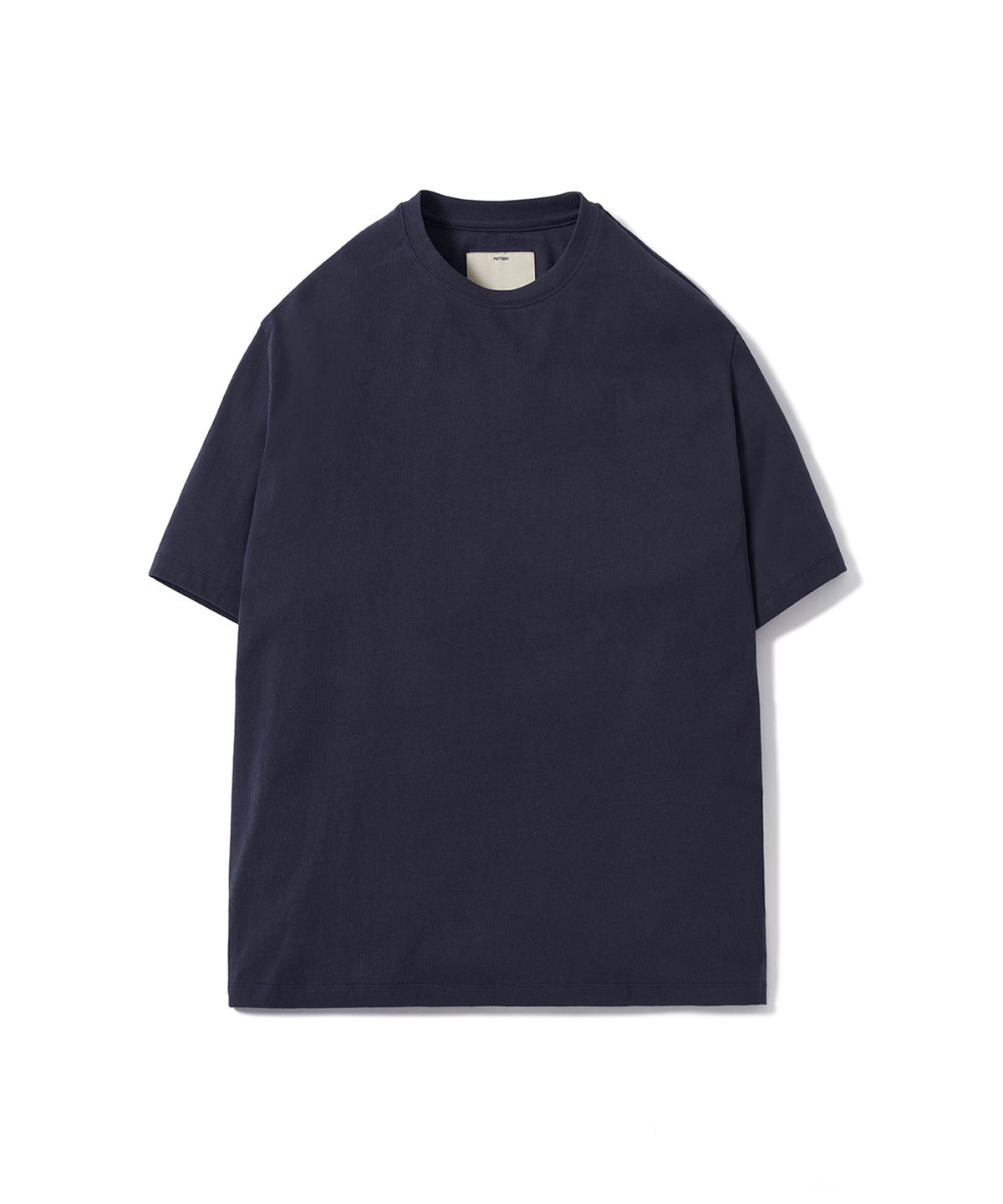 포터리(POTTERY) Short Sleeve Comfort T-Shirt (Dark Navy)