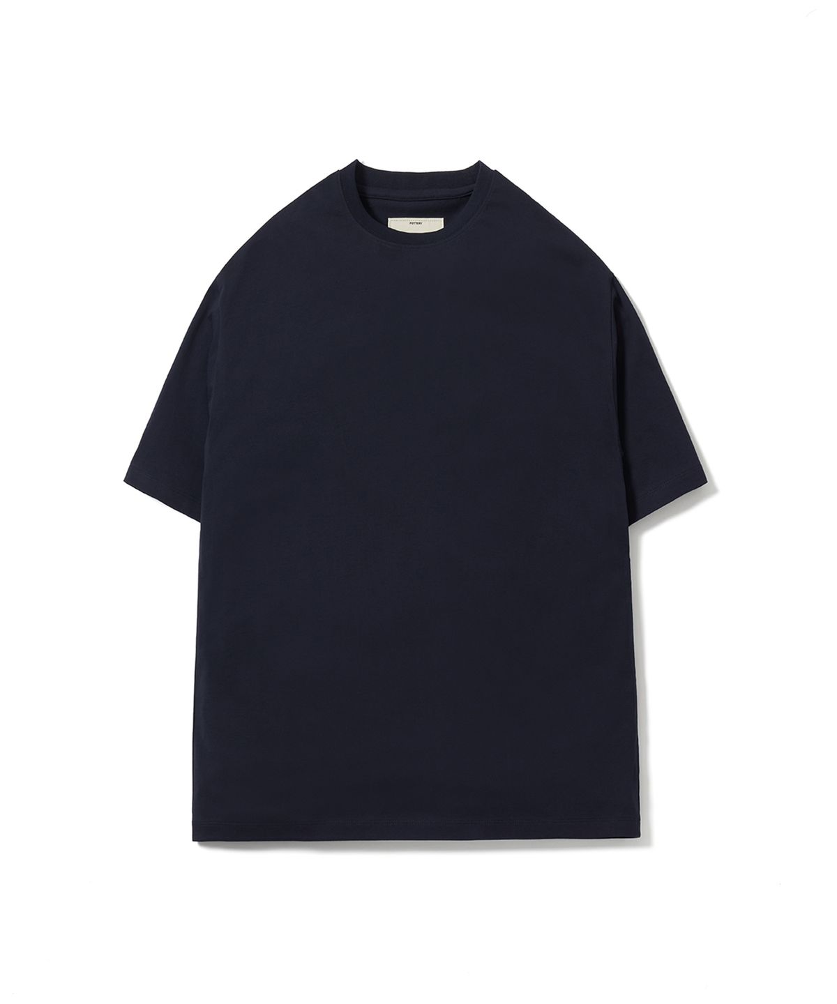 포터리(POTTERY) Short Sleeve Basic T-Shirt (Dark Navy)