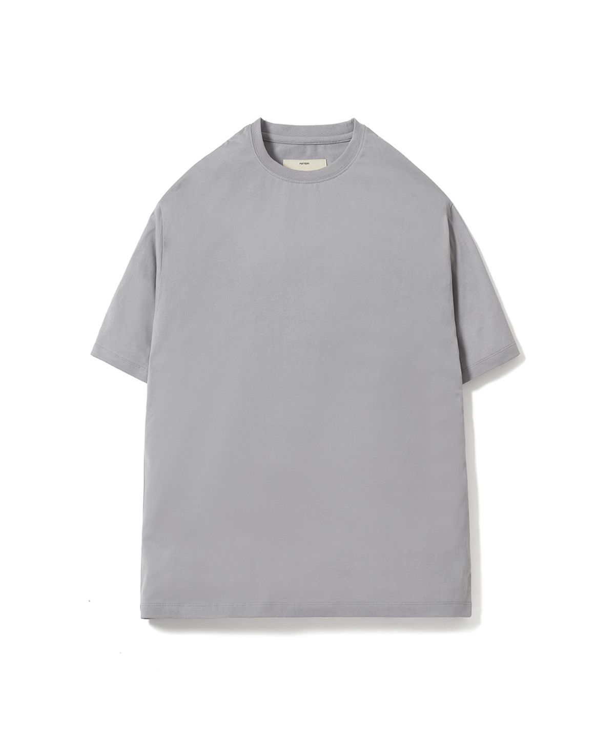 포터리(POTTERY) Short Sleeve Basic T-Shirt (Gray)