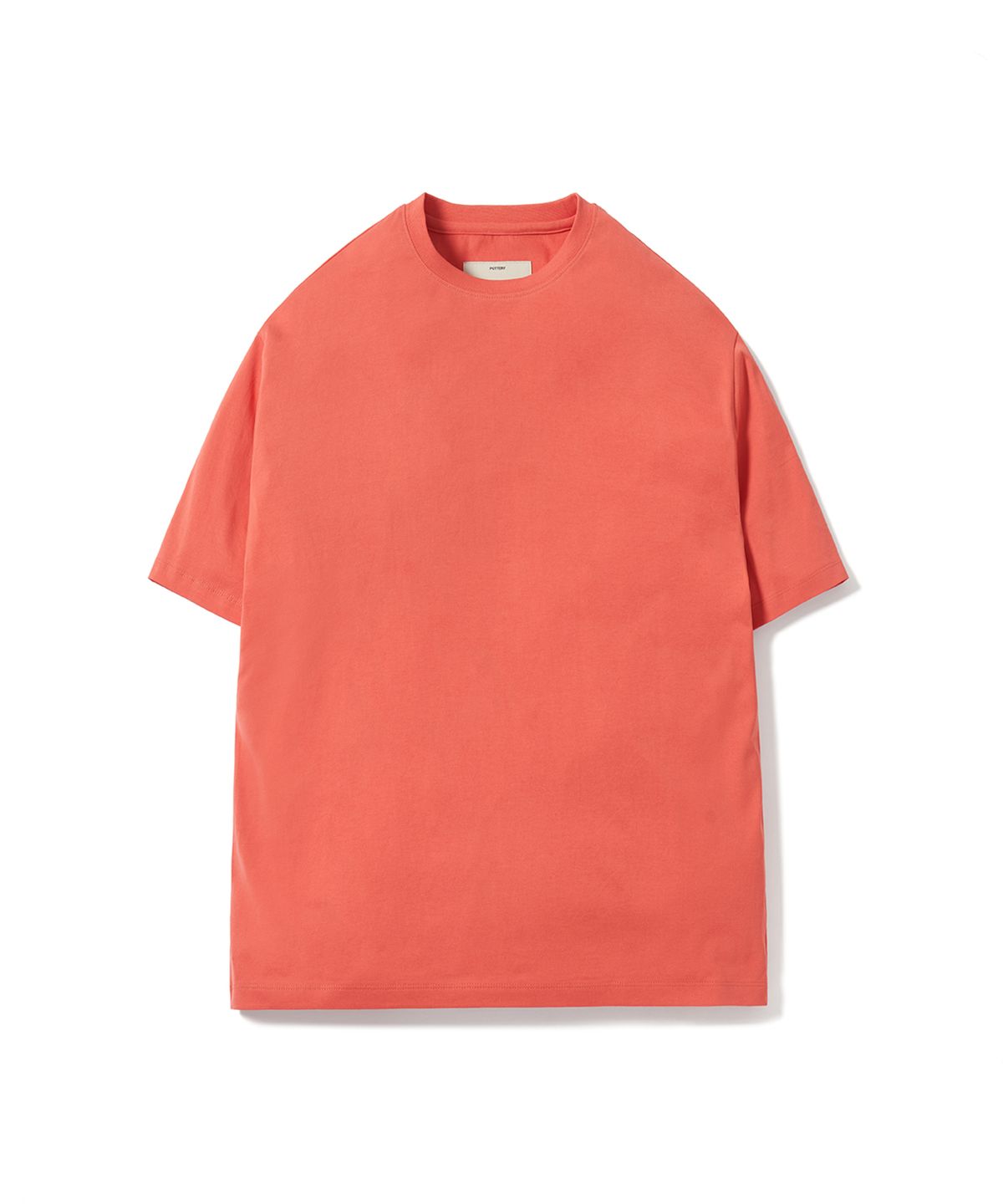 포터리(POTTERY) Short Sleeve Basic T-Shirt (Red)