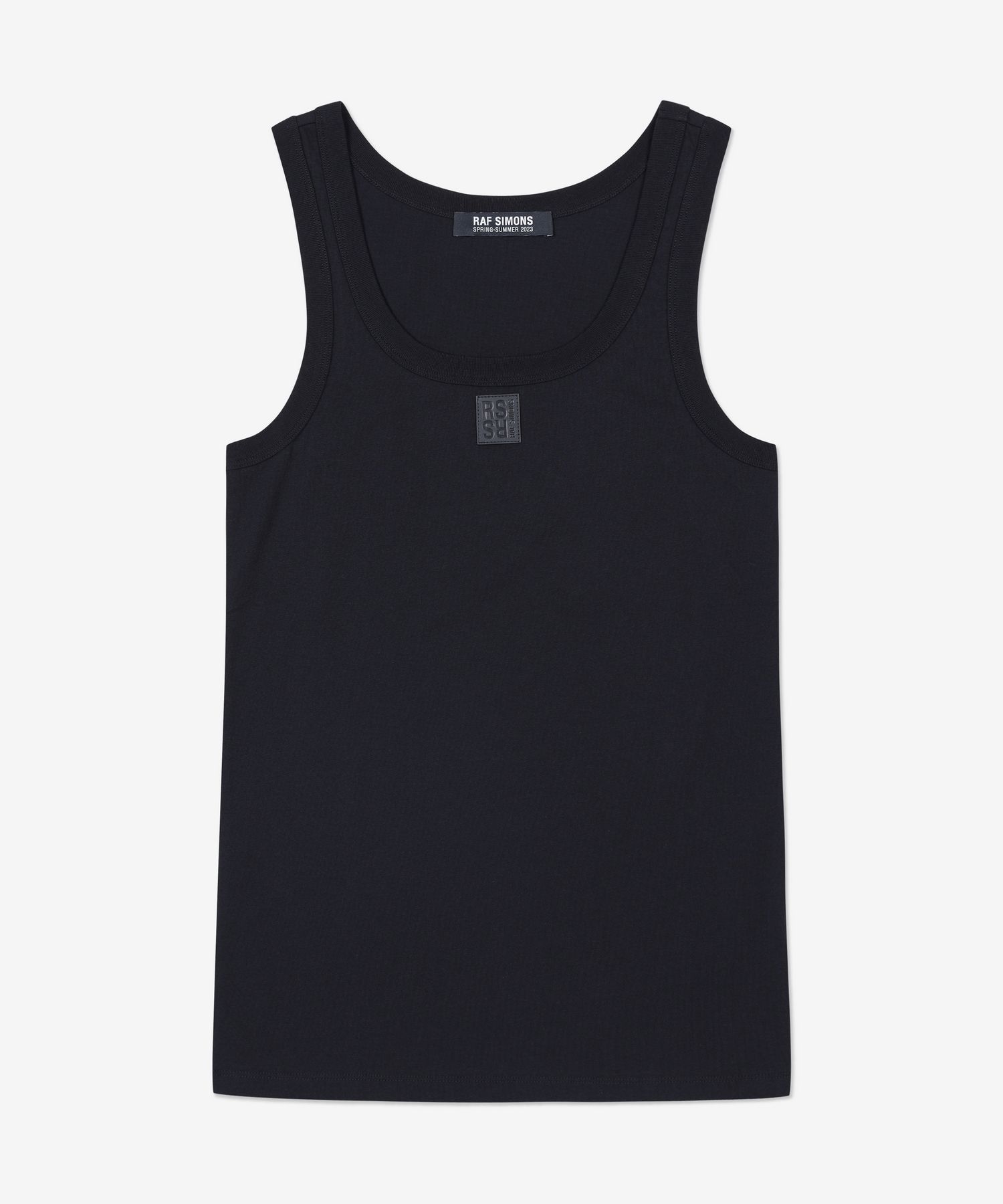 MUSINSA公式 | RAF SIMONS スモールレザーパッチタンクトップ