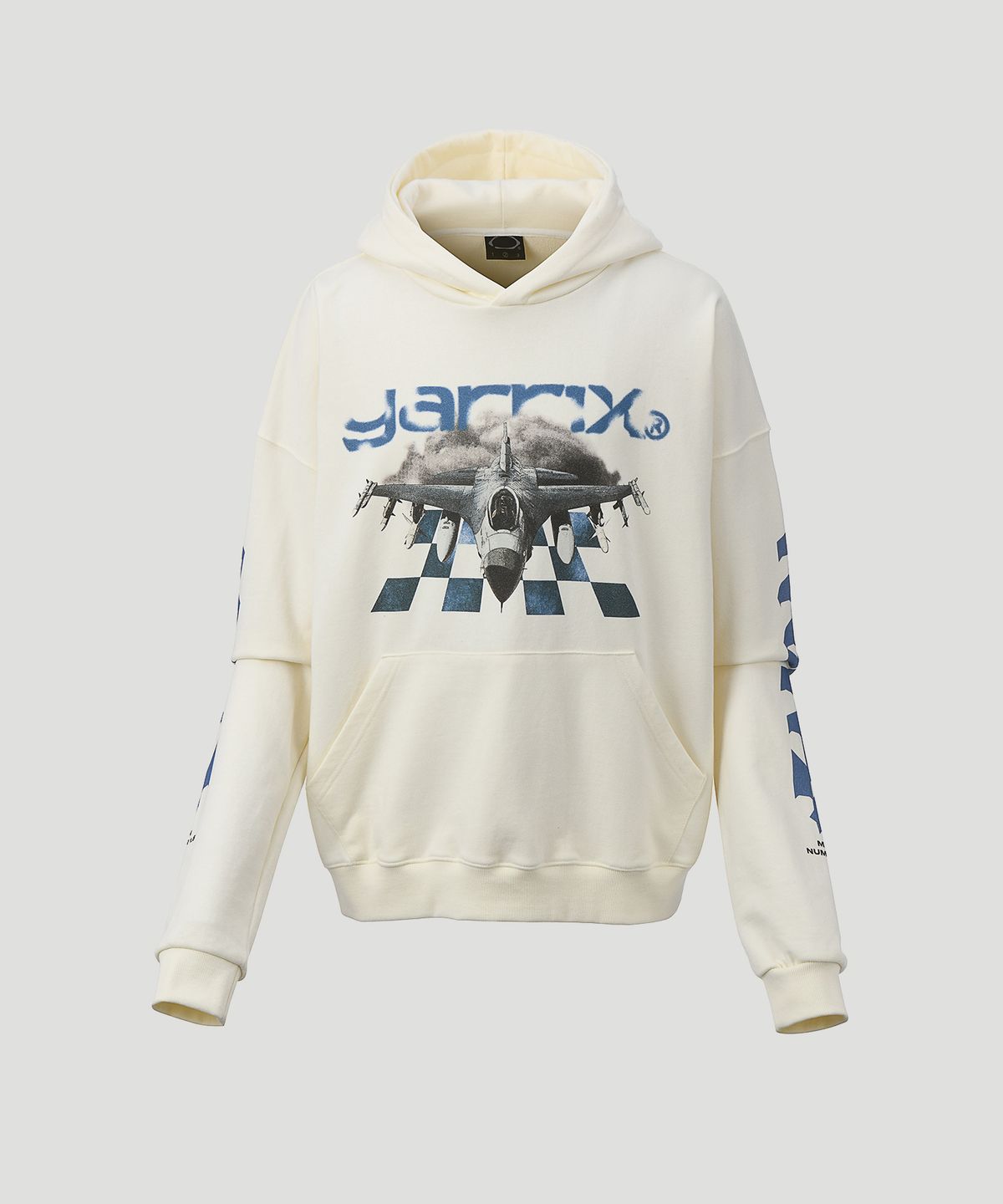가릭스(GARRIX) Combat Plane DTP hoodie (Ivory)
