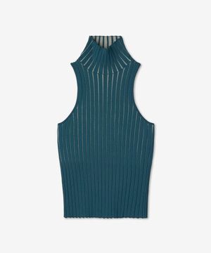 코스타 탱크탑 - 터쿼이즈:크림 / MRTWWKNW016NYL0187277