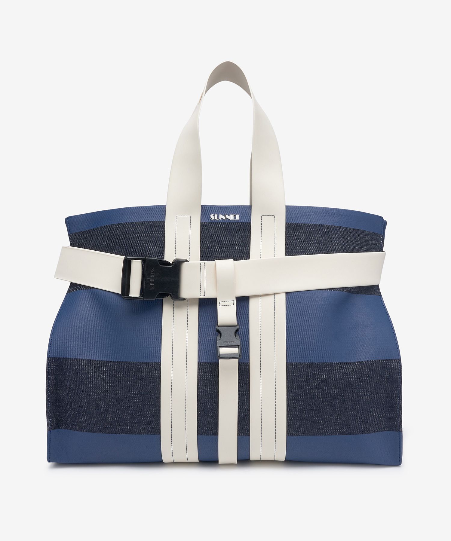 ★SUNNEI★ Parallepipedo Tote Bag Denim Dark Navy CACCXBAG03 MUSINSA | SUNNEI Parallepipedo Tote Bag - Denim: Dark Navy