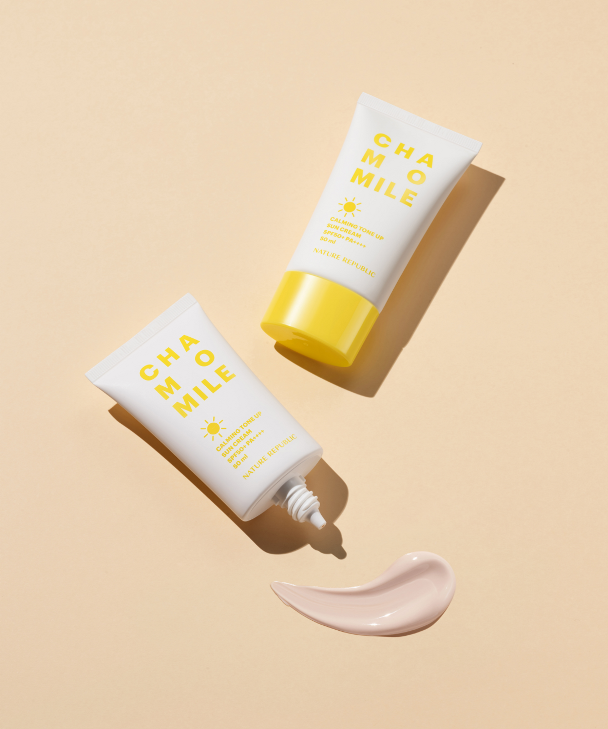 네이처리퍼블릭(NATURE REPUBLIC) [2pack] 캐모마일 카밍 톤업 선크림 SPF 50+ PA++++