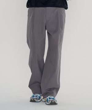 와이드 치노 팬츠 [그레이]