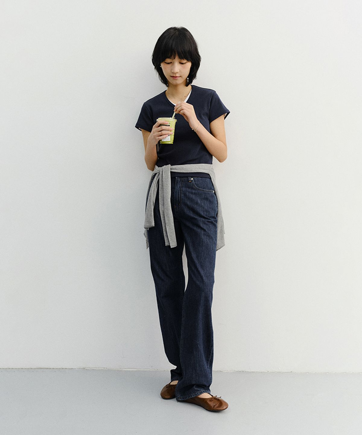 던스트(DUNST) RELAXED SUMMER DENIM PANTS_UDPA6B223_INDIGO BLUE