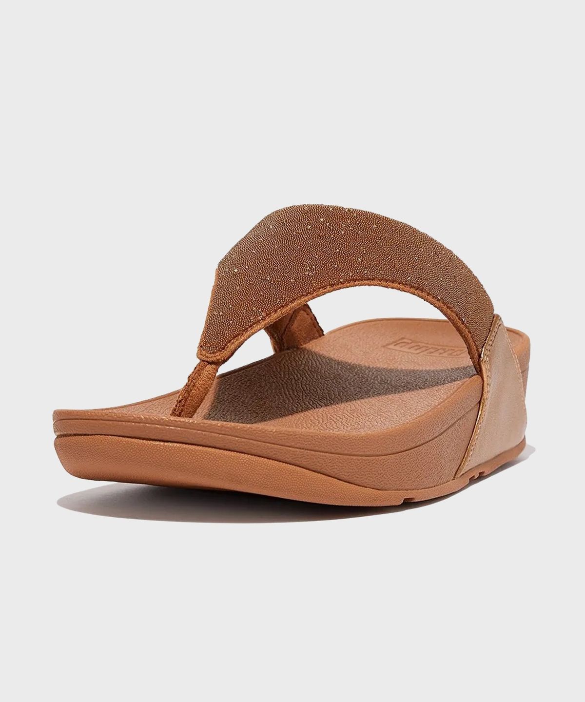 핏플랍(FITFLOP) 루루 오펄 토포스트 쪼리 Latte Tan