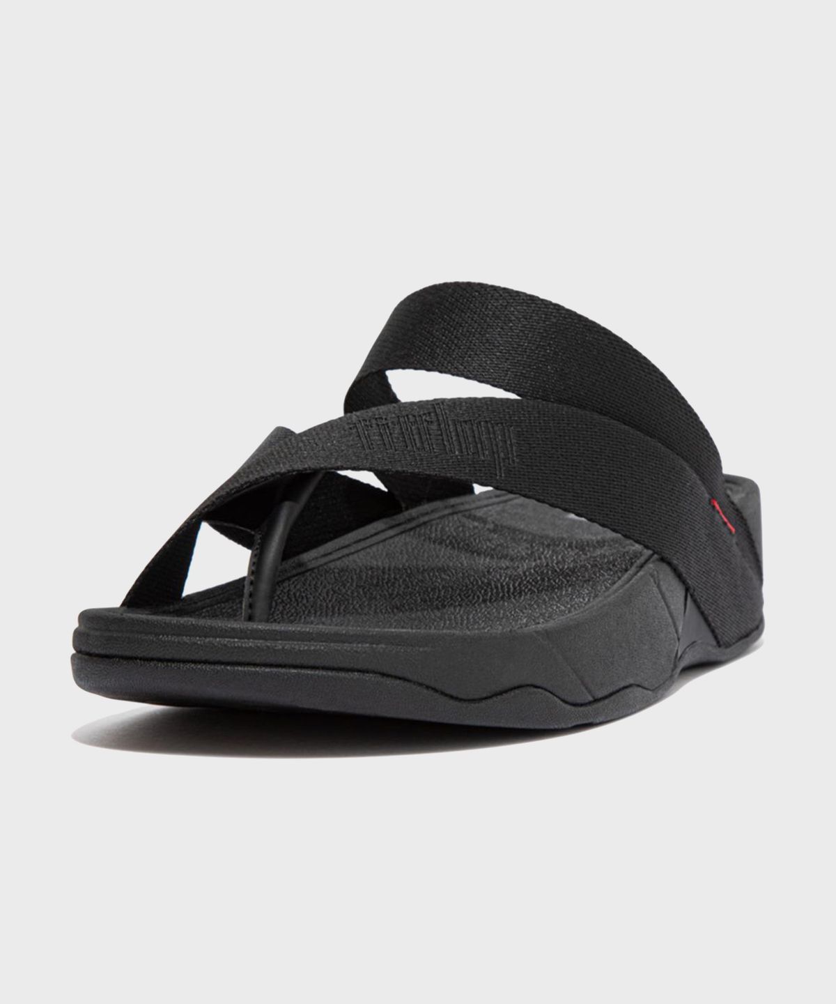 핏플랍(FITFLOP) 남성 슬링 토포스트 쪼리 All Black