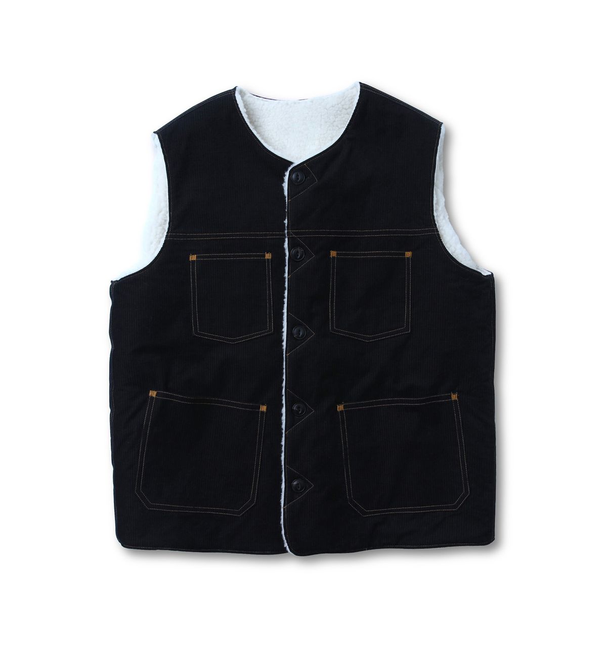 블랙피피(BLACKPP) BLACK PP Sheep Fur Vest