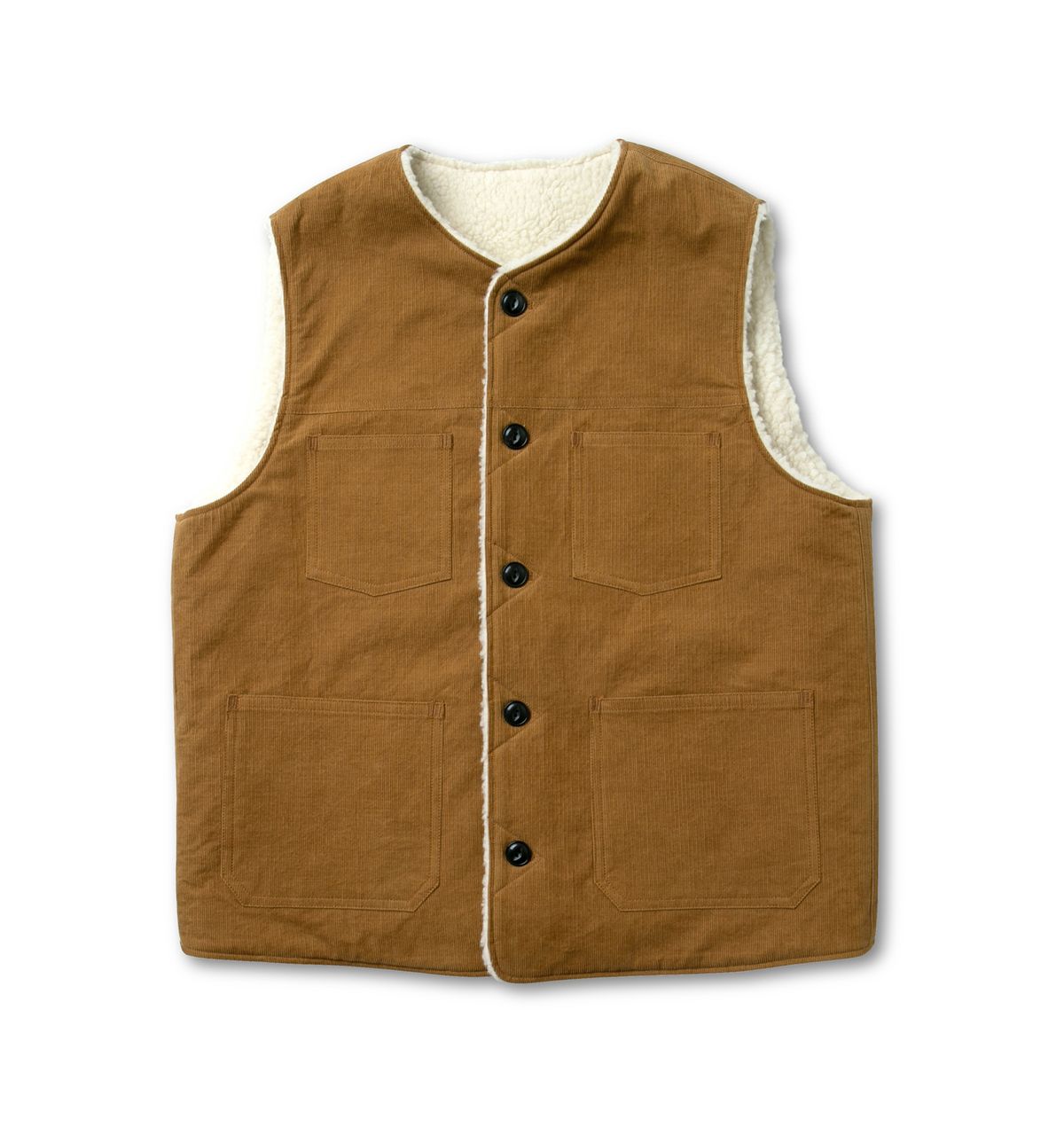 블랙피피(BLACKPP) BLACK PP Sheep Fur Vest