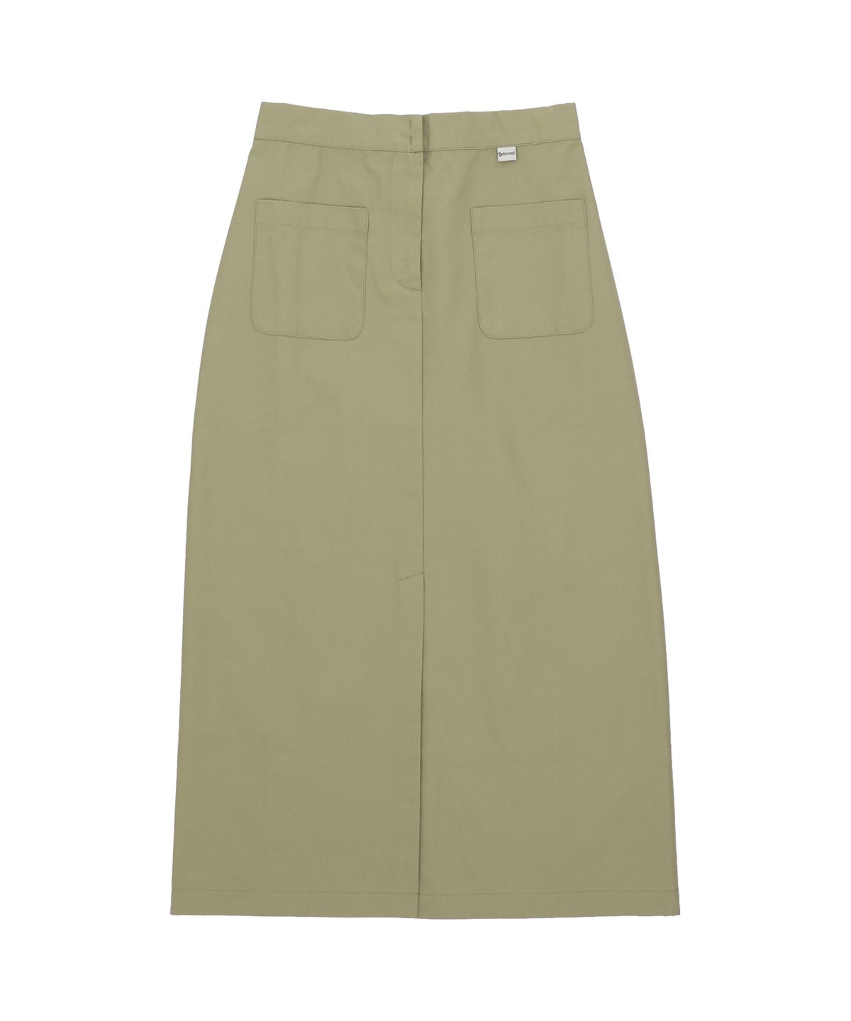 델리센트(DELICCENT) 코튼 포켓 스커트 [OLIVE GREEN]