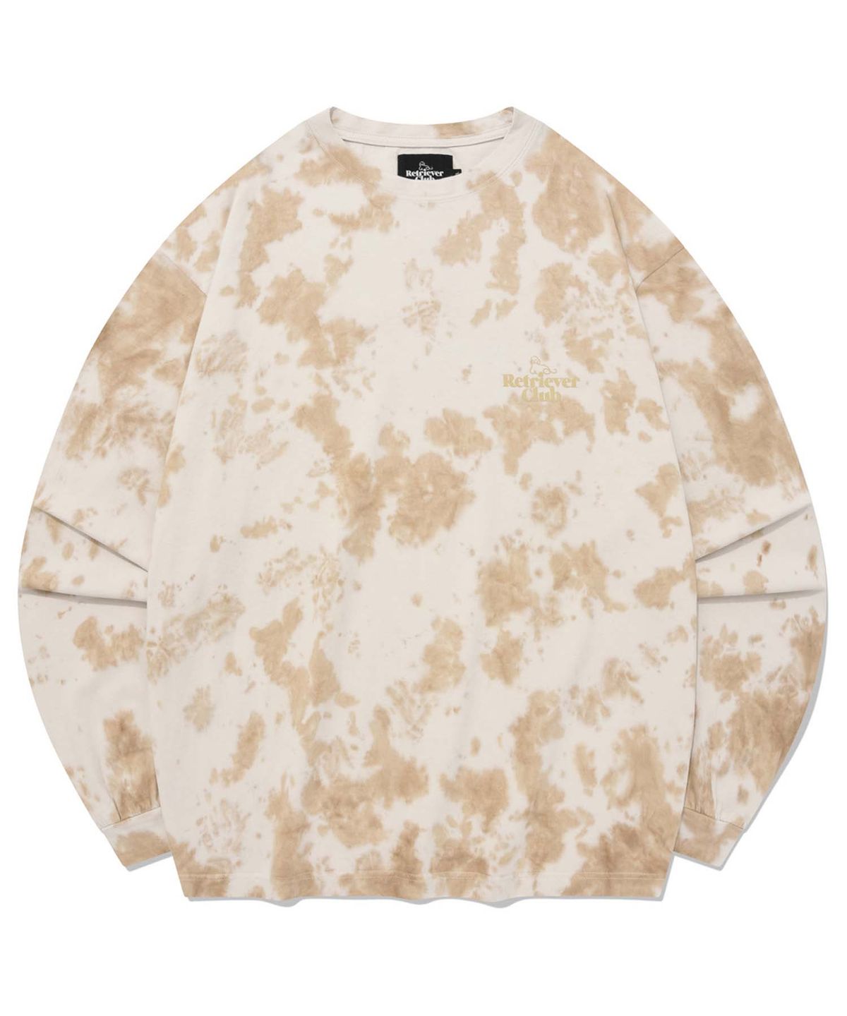 리트리버클럽(RETRIEVER CLUB) RC TIE DYE LONG SLEEVE [BEIGE]