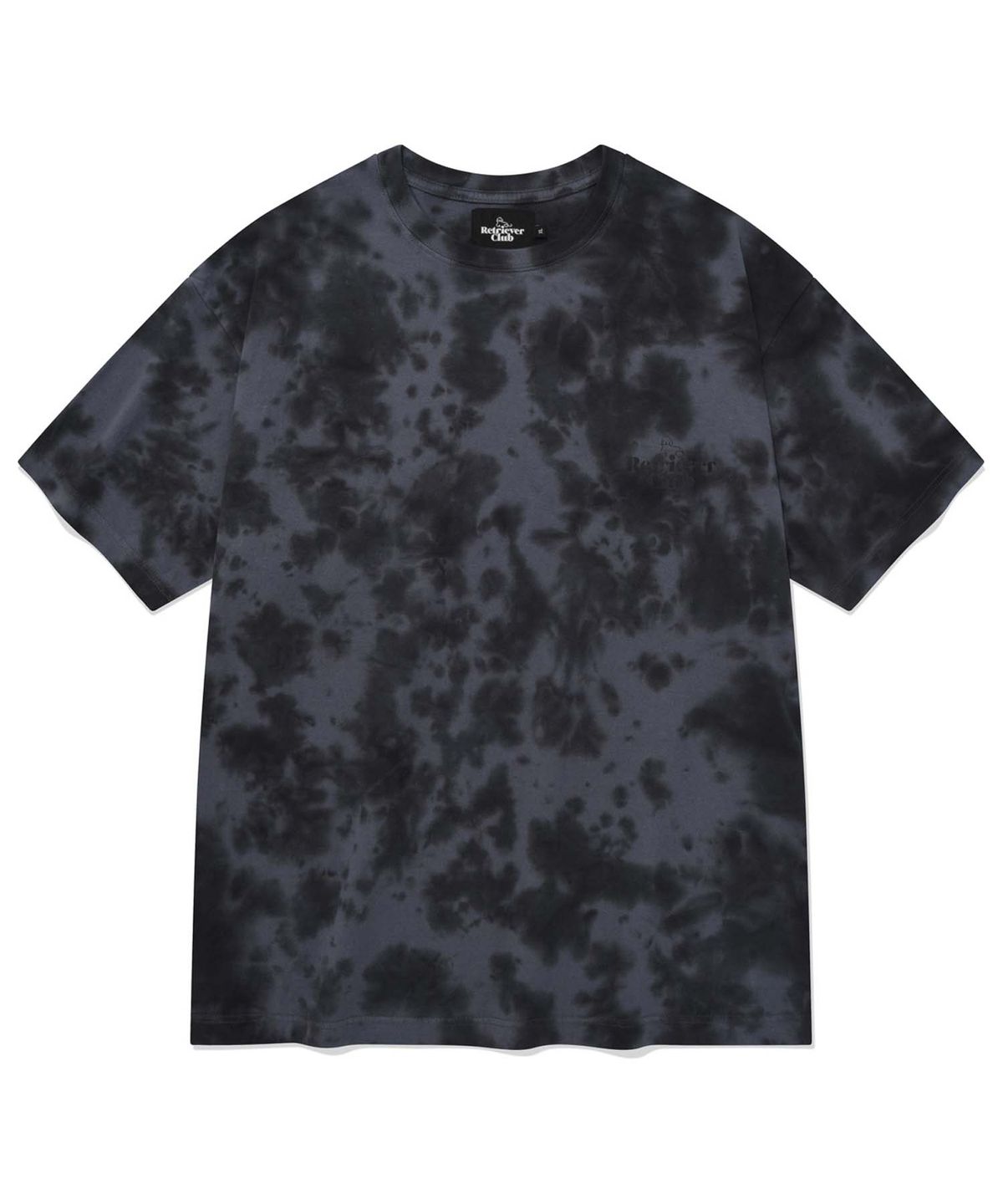 리트리버클럽(RETRIEVER CLUB) RC TIE DYE TEE [BLACK]