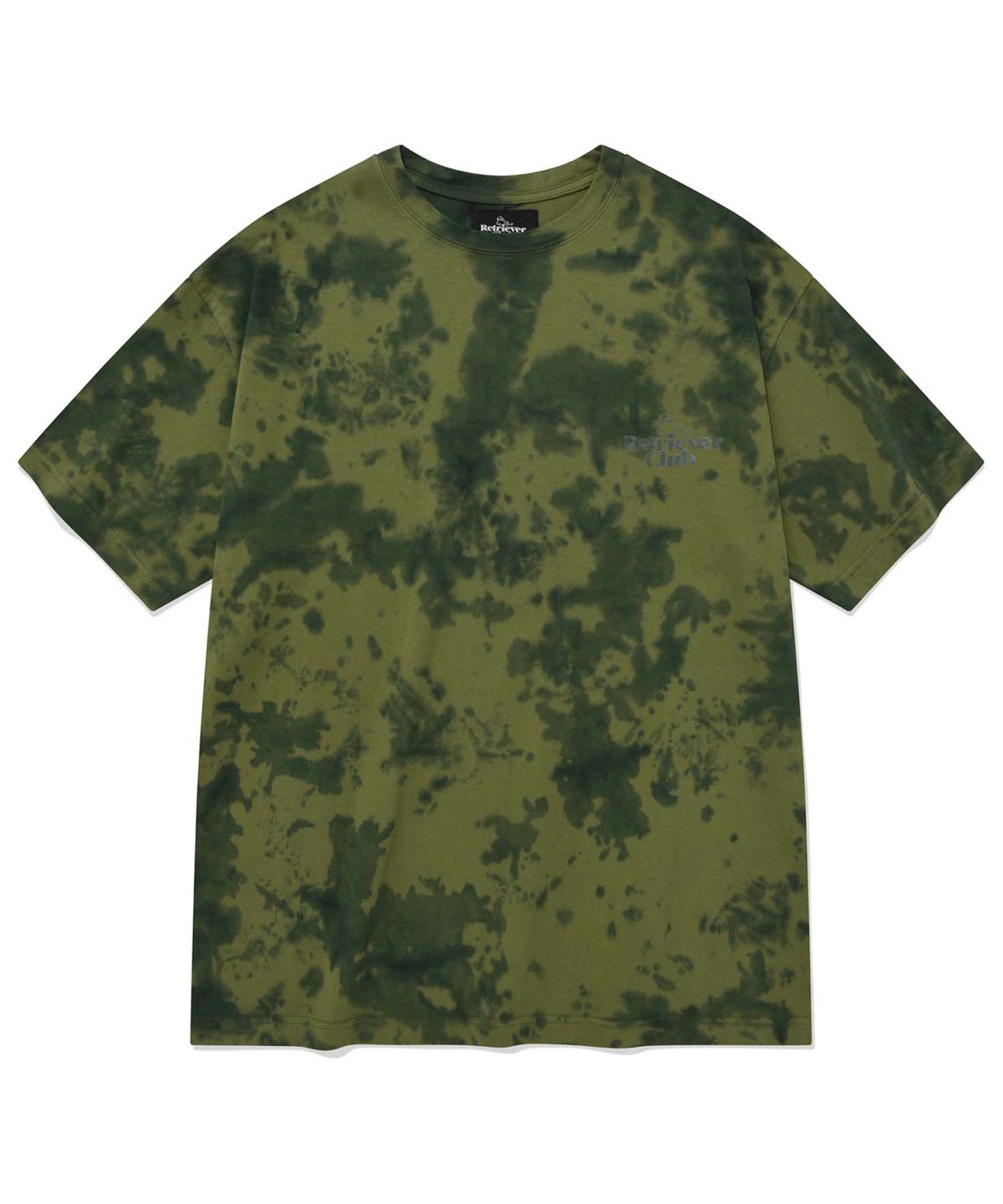 리트리버클럽(RETRIEVER CLUB) RC TIE DYE TEE [GREEN]