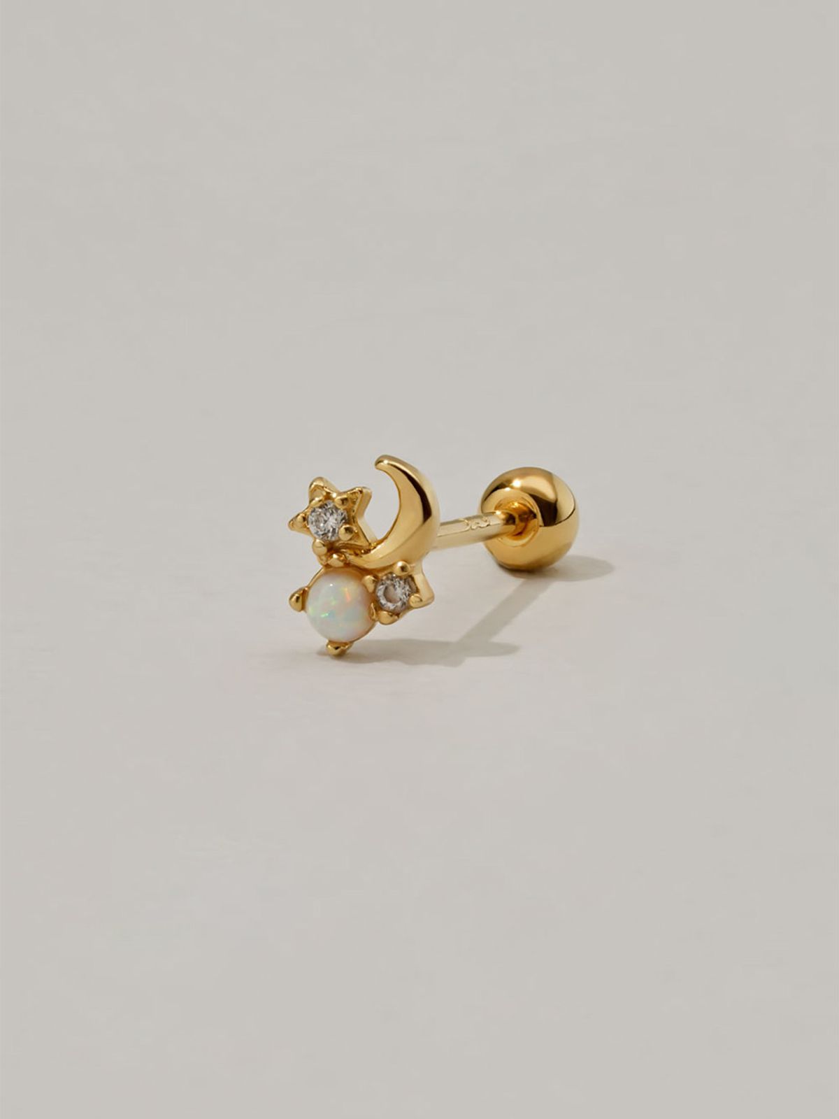 마나에트(MANAET) Mini Galaxy Opal Piercing