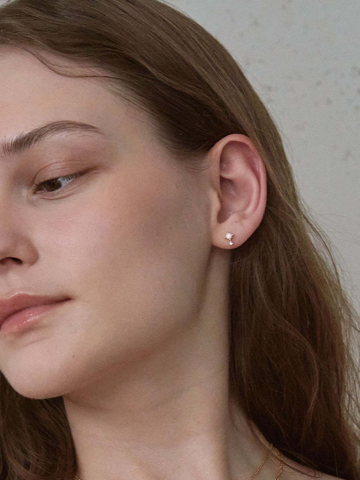 마나에트(MANAET) Mini Opal Piercing