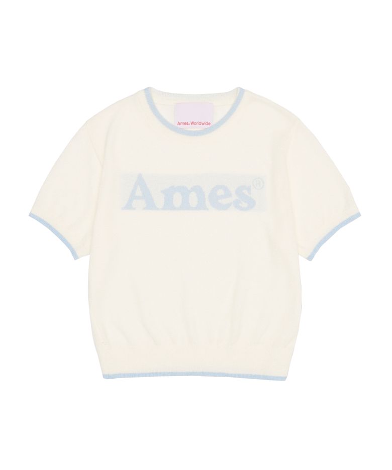 BASIC LOGO KNIT IVORY