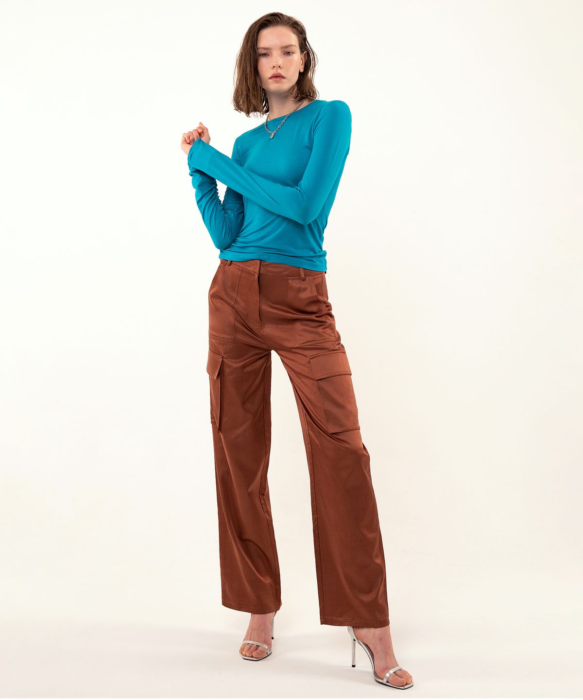 레트흐드레뚜왈(LETTRE DE LE TOILE) Cupra cargo pants (camel)