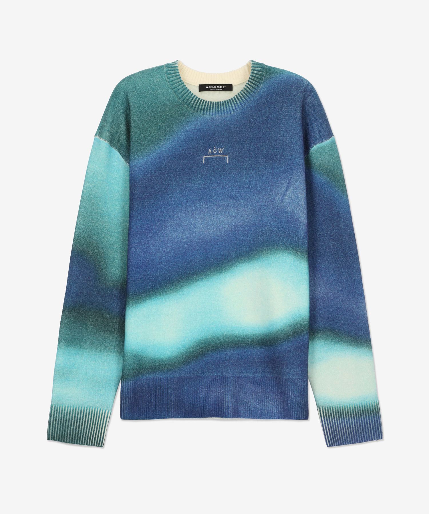 MUSINSA | A COLD WALL Gradient Oversized Knitwear - Blue