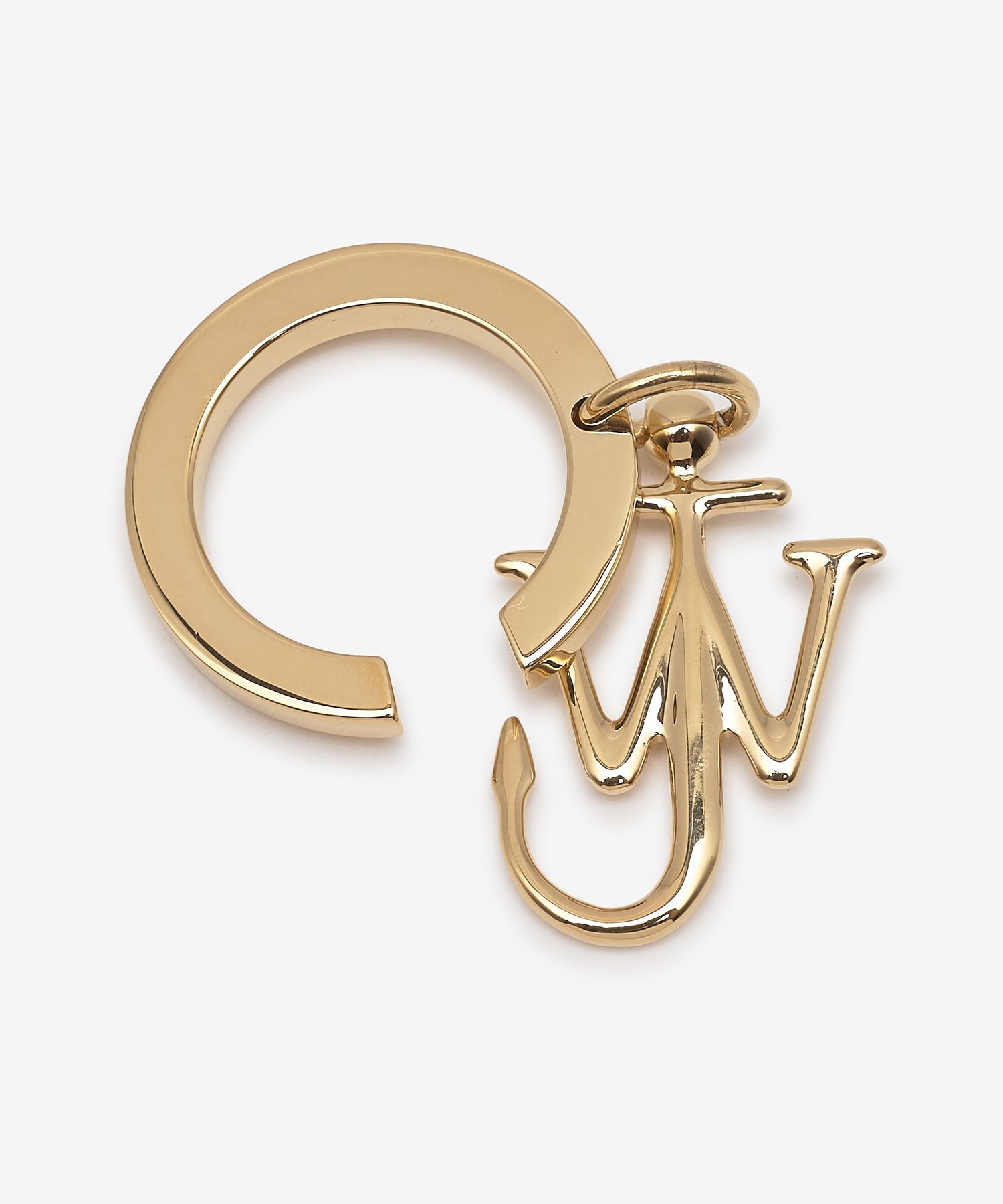 【J W ANDERSON】LOGO SINGLE EAR CUFF GOLD MUSINSA | J.W.ANDERSON Logo Single Ear Cuff - Gold