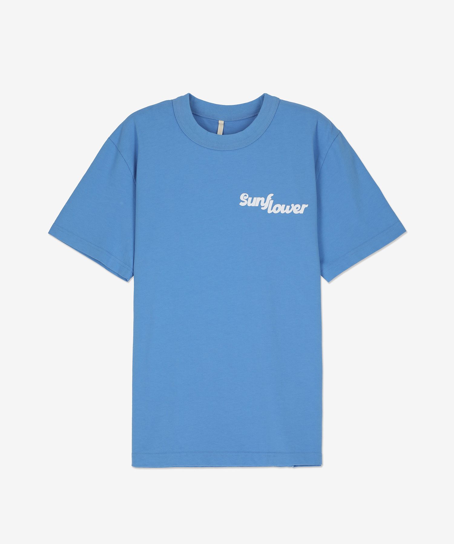 【SUNFLOWER】Master Logo Short Sleeve T-Shirt/全国送料無料 MUSINSA | SUNFLOWER Master Logo Short Sleeve T-shirt - Blue