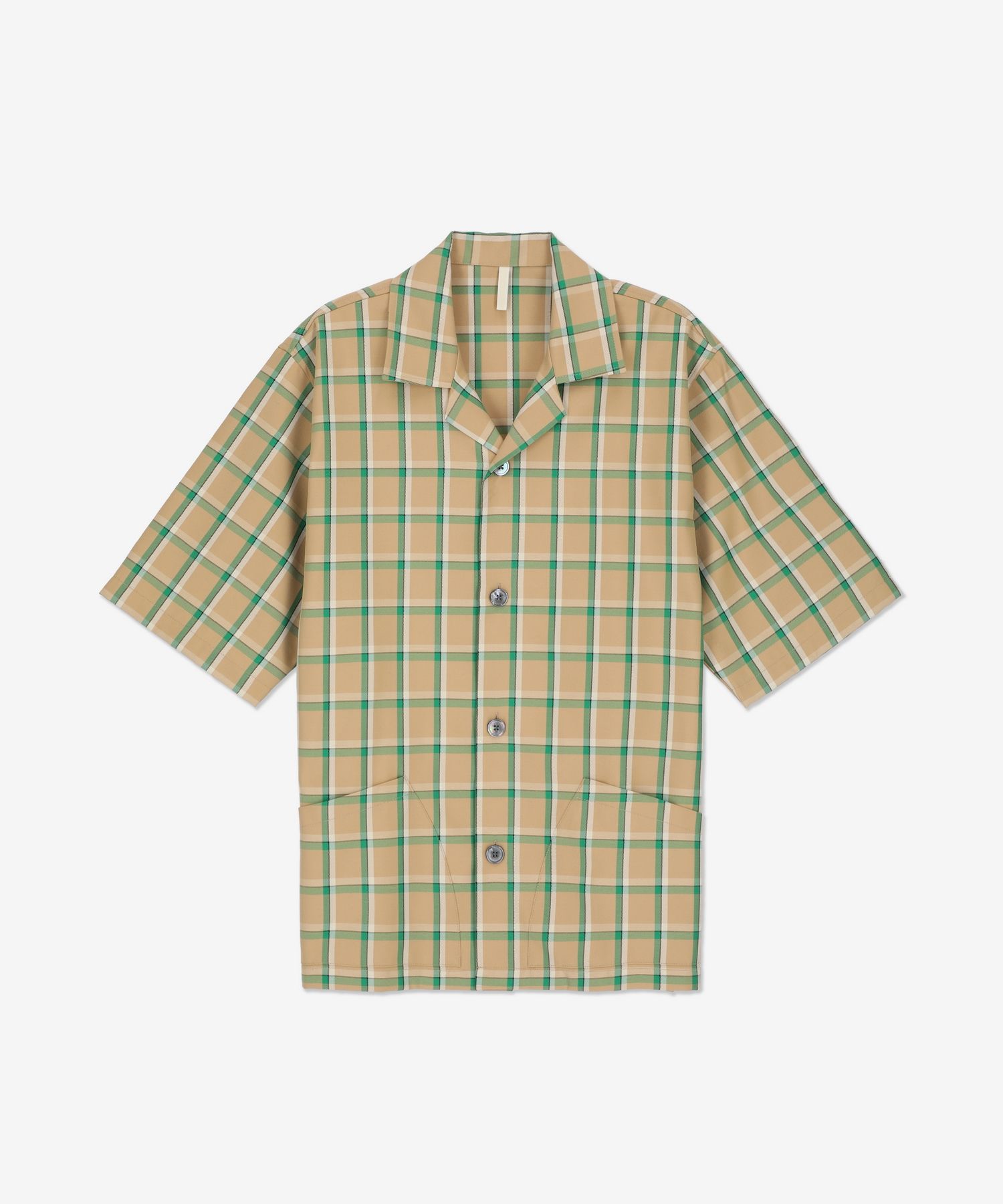 SUNFLOWER coco シャツ Sunflower Beige Coco Shirt Sunflower