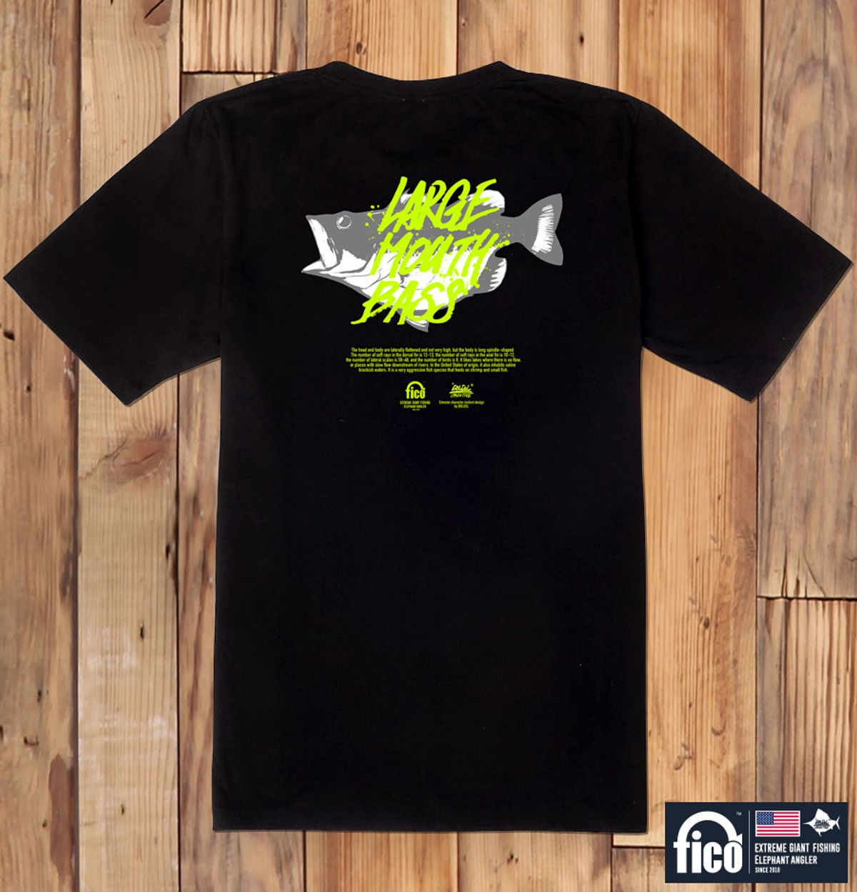 돌돌(DOLDOL) FICO_tshirts-72 익스트림 낚시 브랜드 피코 시즌2 캐릭터 그래픽 디자인 티셔츠