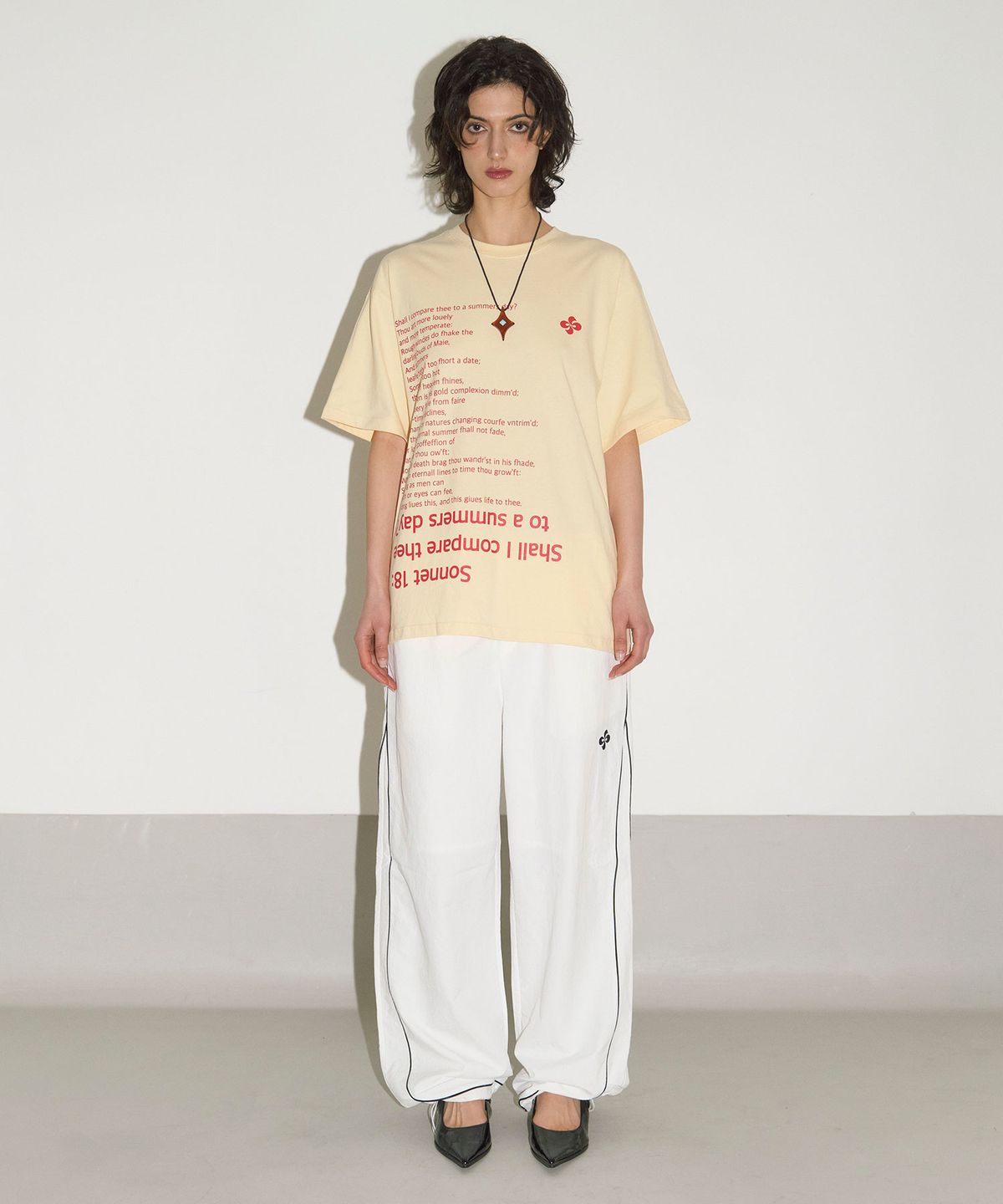 헤레틱(HERETIC) SONNET 18 T-SHIRT / butter