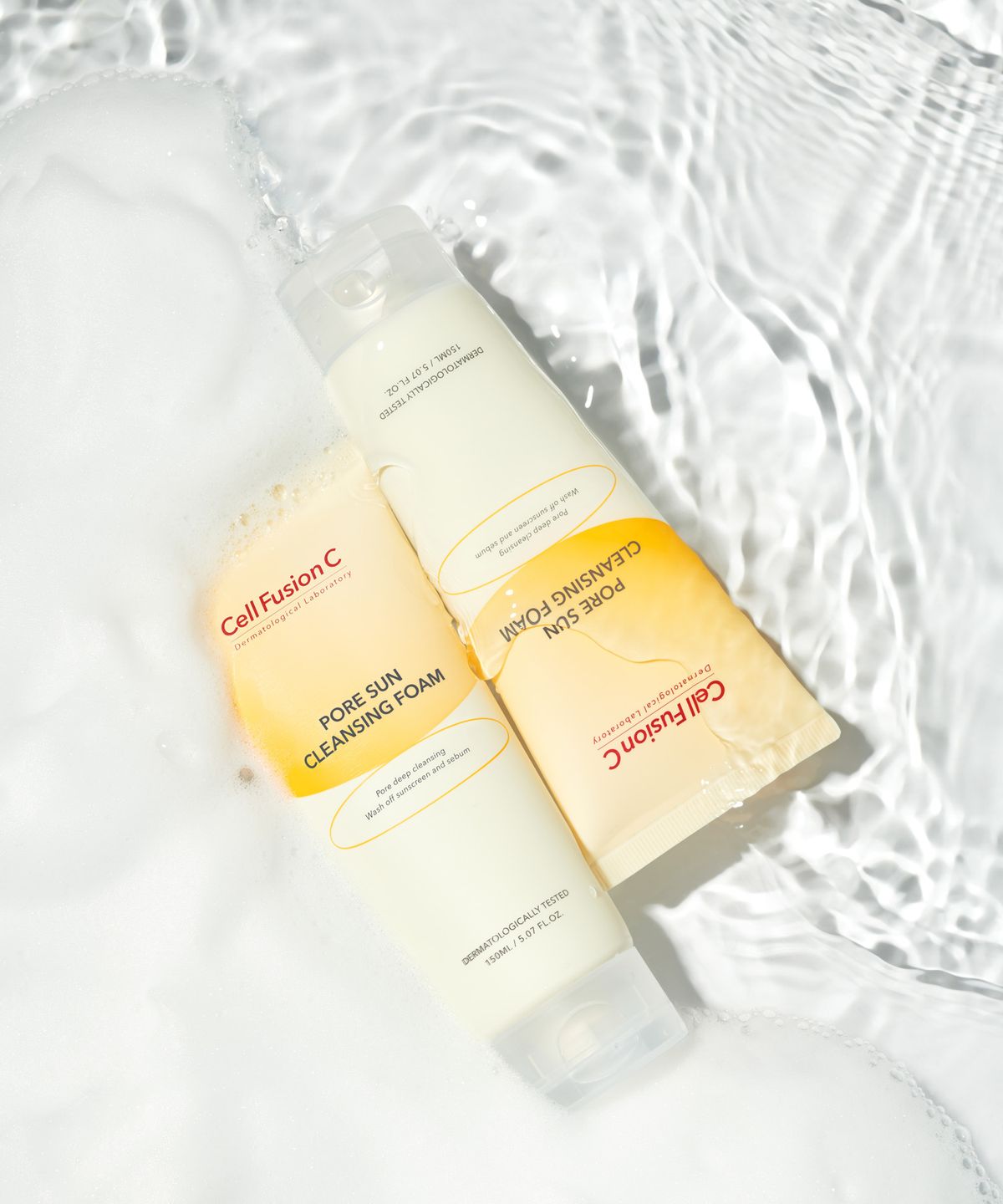 셀퓨전씨(CELL FUSION C) [2pack] 포어 썬 클렌징 폼 150ml