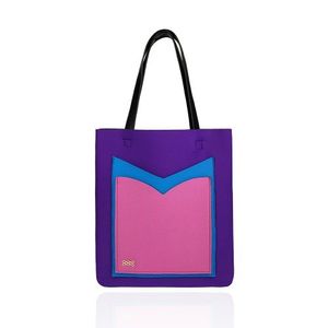 3pocket ecobag- purple