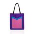 3pocket ecobag- purple