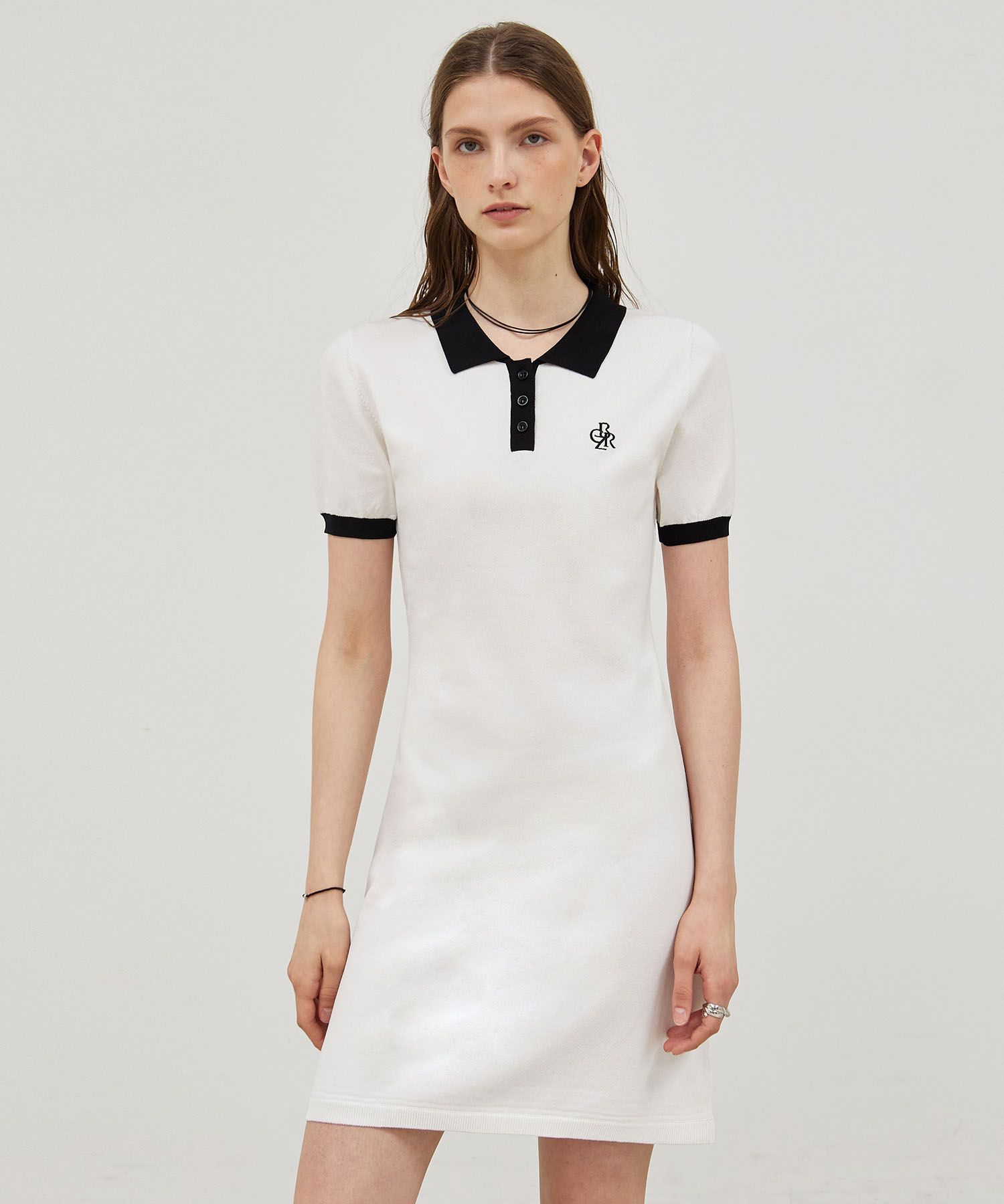 MUSINSA | CITYBREEZE WOMAN Color combination collar knit