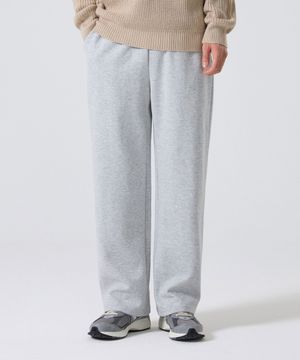 베이직 와이드 스웨트 팬츠 [그레이]