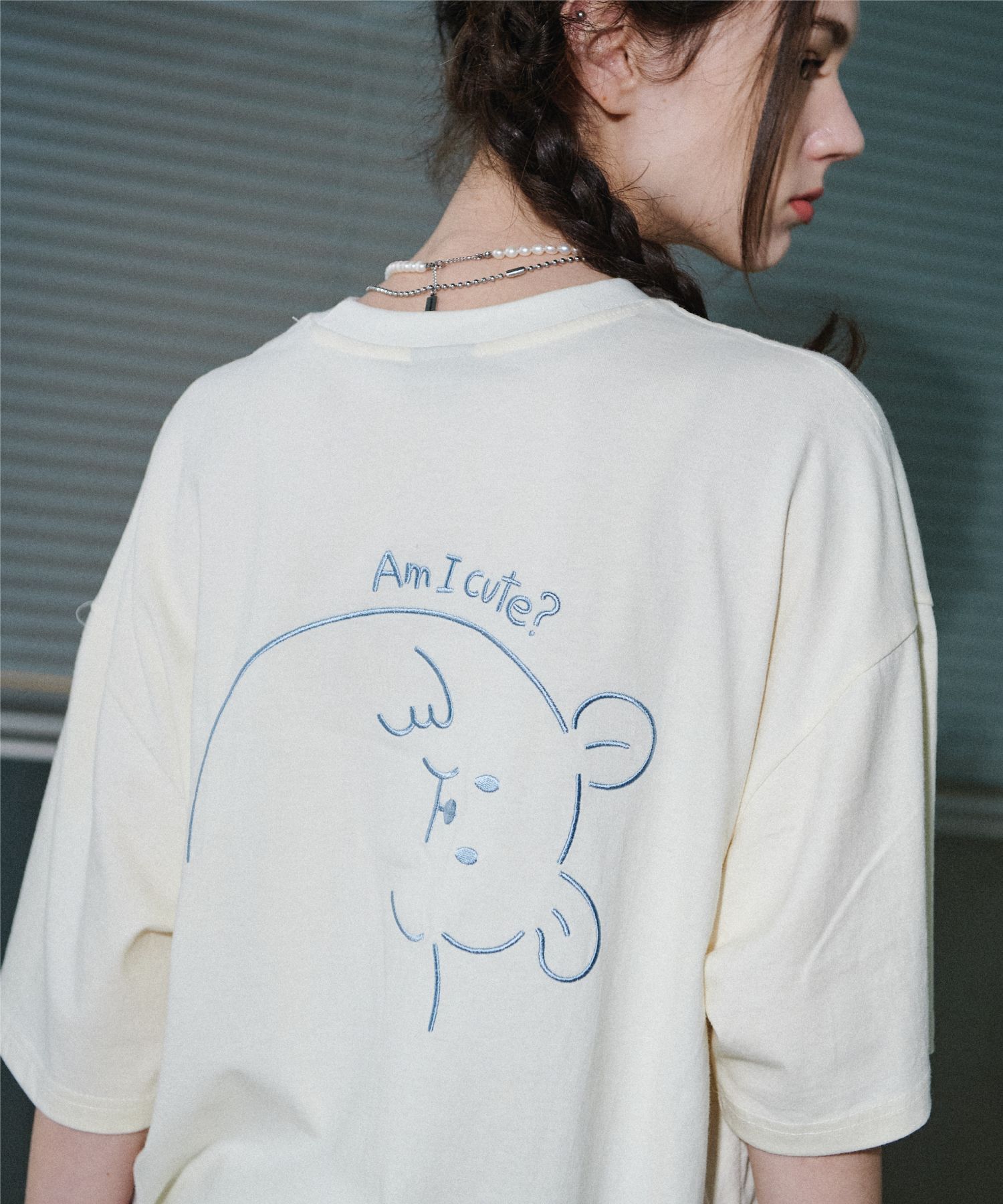 【CPGN STUDIO】24SS★ Peace Bear Pigment Short Sleeve Tee MUSINSA | CPGN STUDIO Piece Bear Pigment Short-Sleeved T