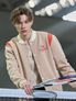 바시티 자켓 베이지
