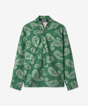 르 오 핑고 셔츠 - 그린 페이즐리 / 235TO05013845CQSS23