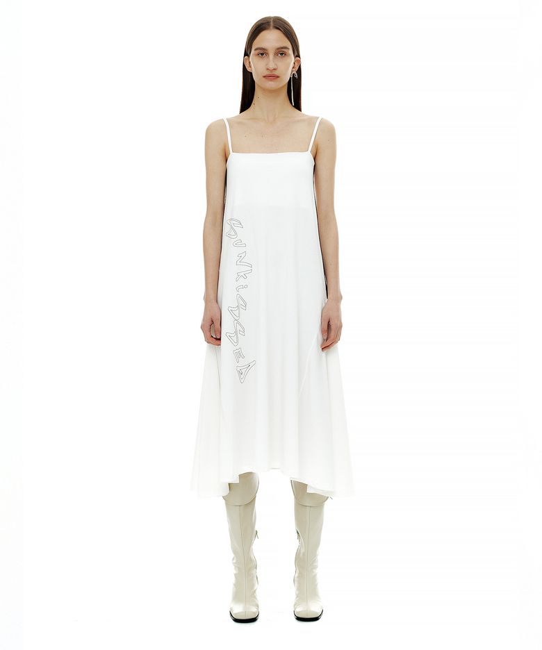 SUNKISSED FLARED DRESS / IVORY