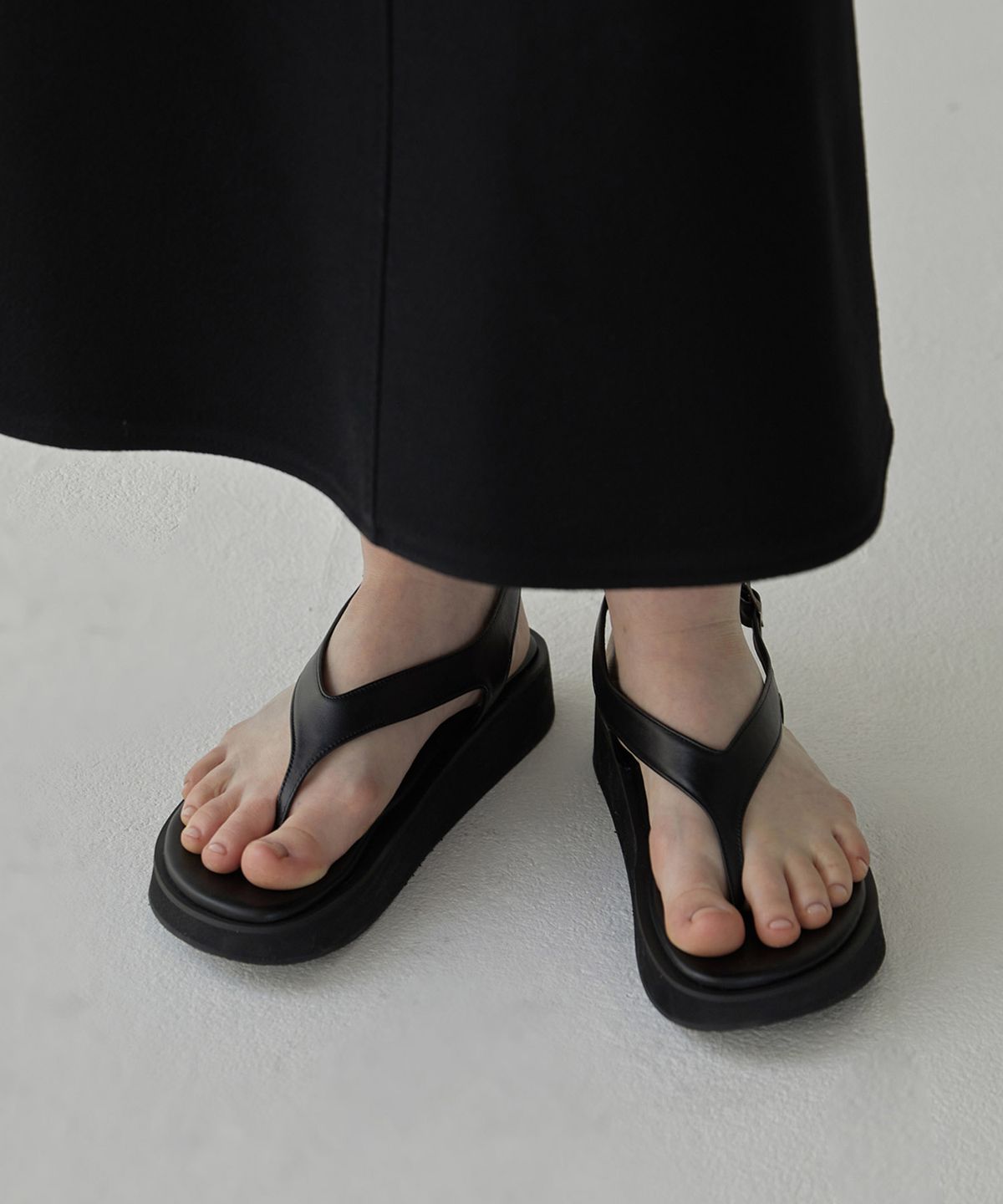 키에레이(CHIELEI) PLATFORM ZORI [C3S11 BK]