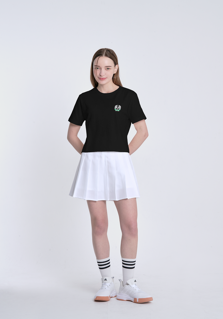 배드민턴 RACKET CROP 크롭티 CT3009 블랙