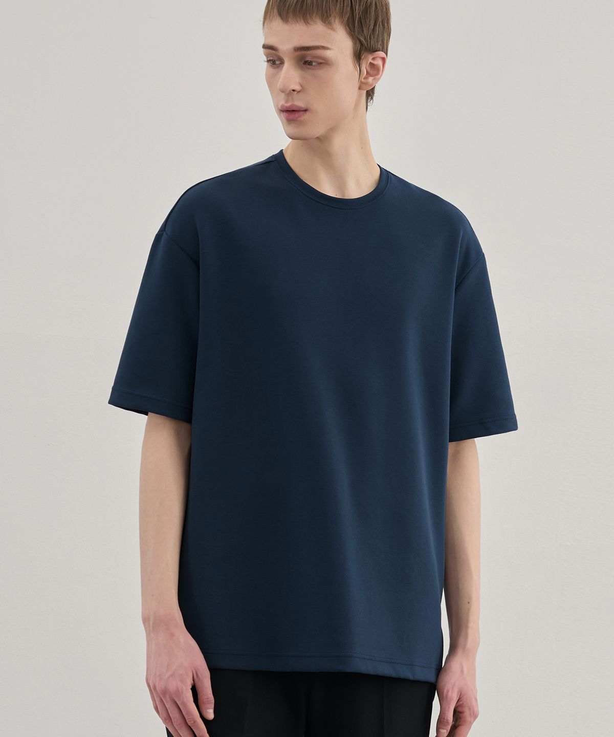 드로우핏(DRAW FIT) 에센셜 베이직 티셔츠 [CLASSIC BLUE]