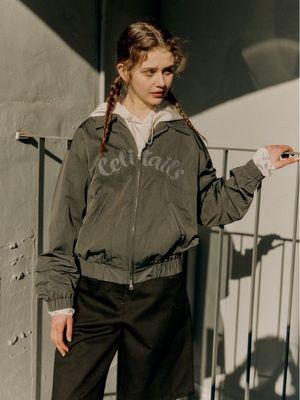 EMBROIDERY POINT JUMPER_CHARCOAL (VER.2)