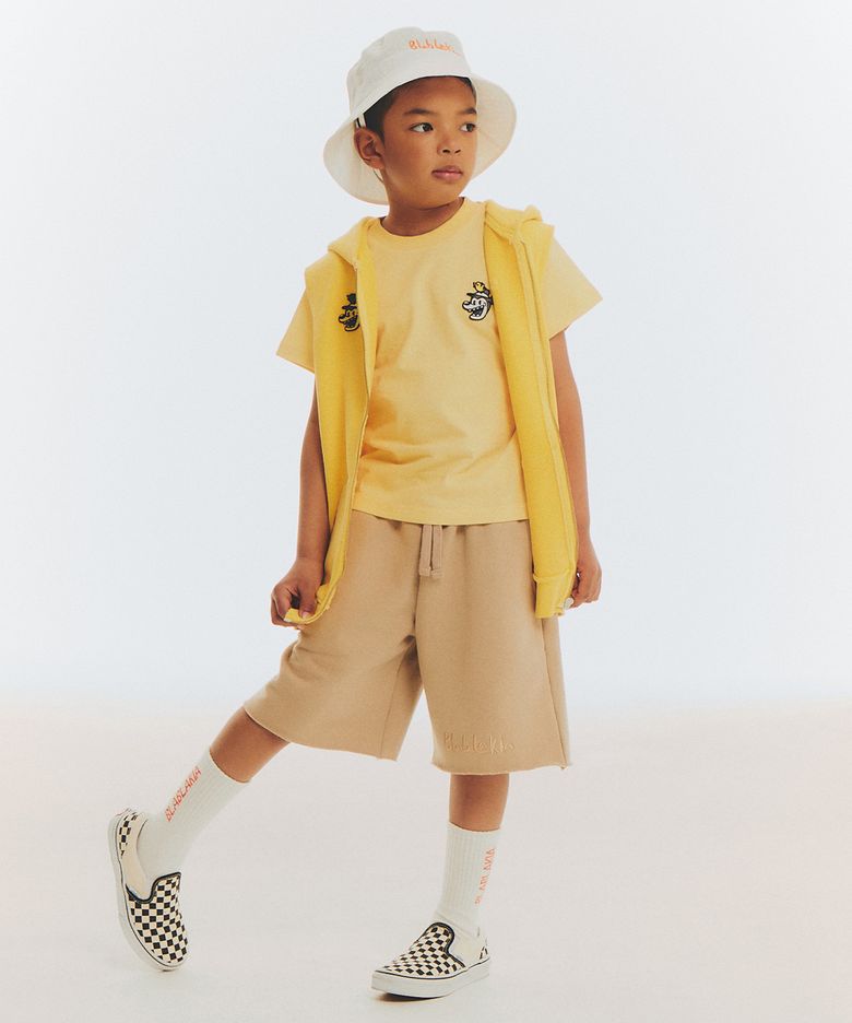 LOGO SHORTS (BEIGE)