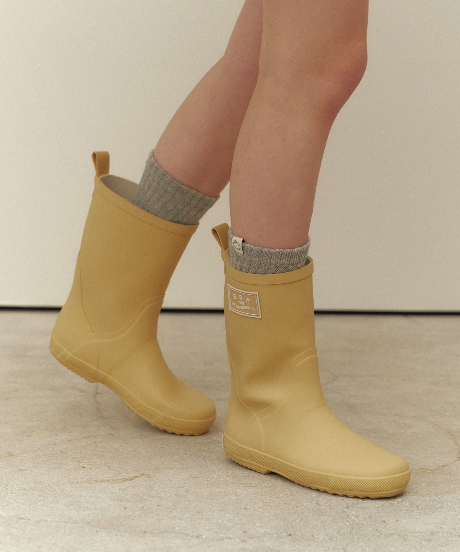 ●Bensimon● BSM RAIN BOOTS LOW HONEY BUTTER 5003055152 MUSINSA | BENSIMON BSM RAIN BOOTS LOW - HONEY BUTTER