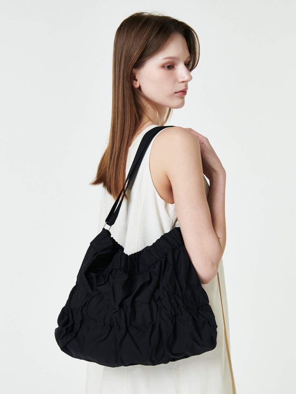 MUSINSA | ACOC M Tiered Cross Bag_Black