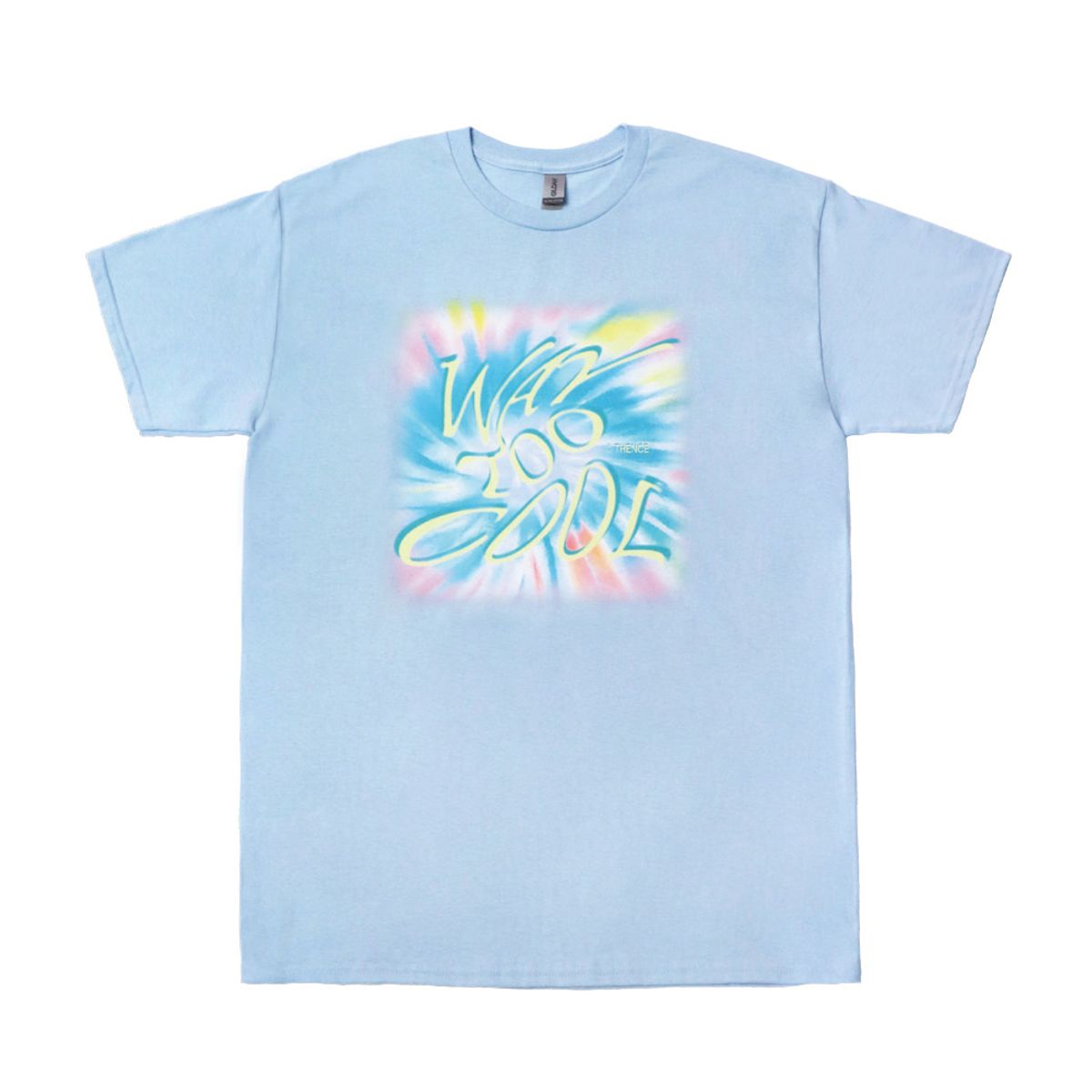 덴스(THENCE) BOXY HALF TEE_WCS_BABY BLUE