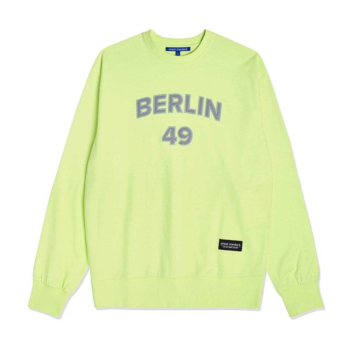 스트리트 스탠다드(STREET STANDARD) [STSD] BERLIN SWEAT SHIRTS (SUNCSSU004_GR)